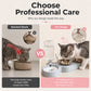⏳Offre Limitée 50% de Réduction⏰ Gamelle Surlevée Inclinée 2-en-1 Ergonomique pour Animaux