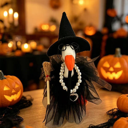 ⏳🔥OFFRE LIMITÉE −50% !⏰🧙 Déguisement d’Oie Sorcière pour Halloween – Design Festif, Pose Facile 🎃✨