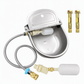 🐄 Automatic 304 Stainless Steel Drinking Bowl with Float and Drain Hole for Cattle Horses Sheep and Dogs 🤖
