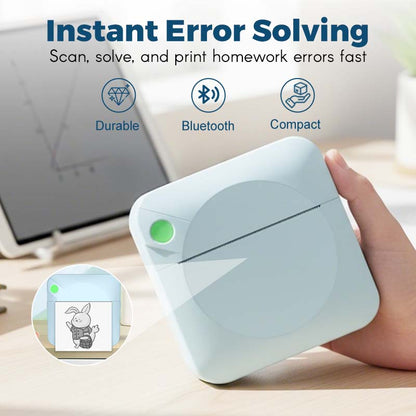 ✨ PROMO FLASH : 50% DE RÉDUCTION ! Mini-imprimante thermique Bluetooth portable