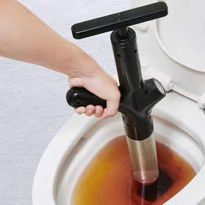 🚽 PROMO FLASH : 50% DE RÉDUCTION ! Déboucheur Haute Pression Toilettes & Canalisations – Air Comprimé 1-8 Bar & 5 Têtes Interchangeables for Débouchage Efficace Sans Produits Chimiques ✨