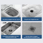 🚽 PROMO FLASH : 50% DE RÉDUCTION ! Déboucheur Haute Pression Toilettes & Canalisations – Air Comprimé 1-8 Bar & 5 Têtes Interchangeables for Débouchage Efficace Sans Produits Chimiques ✨