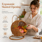 🧵 −50% ! 🏠 Panier de Rangement Tressé – Décoratif, Suspendu & Élégant ✨
