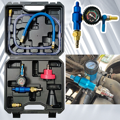 🔧 −50% MAINTENANT ! 🚗 Kit de Remplissage de Liquide de Refroidissement Sous Vide – Purge Rapide, Étanche & Durable – Pour l’Entretien du Circuit de Refroidissement 🛡️