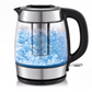 ☕ 50% DE RÉDUCTION! ⚡ Bouilloire en verre 2L – Arrêt auto & filtre à thé intégré ✨