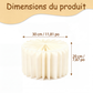 📢📢50% DE RÉDUCTION !! ⏰Supports cylindriques pliables pour fêtes
