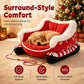 🔥 Offre Spéciale de Noël – Répandez la Joie & Économisez Gros ! 🎄🎁 Lit Traîneau de Noël pour Animaux avec Coussin Amovible