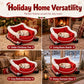 🔥 Offre Spéciale de Noël – Répandez la Joie & Économisez Gros ! 🎄🎁 Lit Traîneau de Noël pour Animaux avec Coussin Amovible