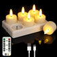 ⏳🔥OFFRE LIMITÉE −50% !⏰ Bougie Chauffe-Plat LED Sans Flamme Rechargeable