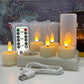 ⏳🔥OFFRE LIMITÉE −50% !⏰ Bougie Chauffe-Plat LED Sans Flamme Rechargeable