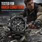 ⌚ PROMO FLASH : 50% DE RÉDUCTION ! Montre de Sport Numérique Style Tactique – Double Affichage & Étanche 50 M for Toutes Vos Aventures en Plein Air 💧✨