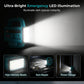🔌 −50% ! 💡 Convertisseur de Courant Portable – Avec Lumière LED & Utilisation Polyvalente ✨