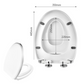 ⏳🔥OFFRE LIMITÉE −50% !⏰🔥Siège de toilette 2 en 1 pour adultes et enfants✨