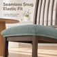 🎁 Buy 1 Get 1 Free! 🪑 Stretch Dining Chair Seat Cover – Strapless Elastic Slipcover with Elegant Textured Pattern for Home Dining Room