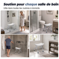 🪑🚿 -60% ! 🛡️Chaise de Douche Pliable Robuste – Hauteur Réglable, Assise Incurvée & Pieds Antidérapants.