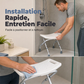 🪑🚿 -60% ! 🛡️Chaise de Douche Pliable Robuste – Hauteur Réglable, Assise Incurvée & Pieds Antidérapants.
