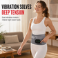 ⏳🔥OFFRE LIMITÉE −50% !⏰ Ceinture Lombaire Chauffante Rechargeable avec Massage, Luminothérapie Rouge et Contrôleur