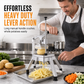 🥔 PROMO FLASH : 50% DE RÉDUCTION ! Coupe-Légumes Manuel Vertical – Lames en Acier Inoxydable & Action de Levier Robuste for Une Découpe Rapide et Uniforme 🔪✨