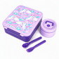 Sealed Food Grade Kids Bento Lunch Box Set with Soup Bowl 4 Compartment Lunch Container for School Students
