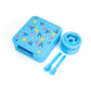 Sealed Food Grade Kids Bento Lunch Box Set with Soup Bowl 4 Compartment Lunch Container for School Students