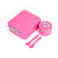 Sealed Food Grade Kids Bento Lunch Box Set with Soup Bowl 4 Compartment Lunch Container for School Students