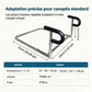 🔥🛍️ -50% ! 🛋️Barre d'appui de canapé pour personnes âgées, cadre de support en acier inoxydable pour aider à se lever du canapé, aide à la mobilité