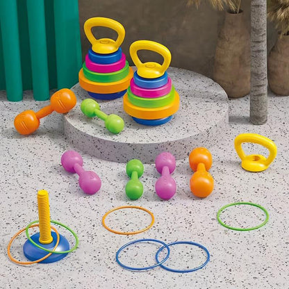 ⏳🔥50% DE RÉDUCTION OFFRE LIMITÉE !⏰ Kit d’Haltères Réglables pour Enfants💪
