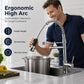 360 Degree Rotating Spring Kitchen Sink Faucet