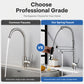 360 Degree Rotating Spring Kitchen Sink Faucet