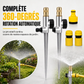 🌱 PROMO FLASH : 50% DE RÉDUCTION ! Arroseur Rotatif 360° – Buse en Laiton & Piquet en Alliage for Une Irrigation Uniforme du Jardin 💦✨