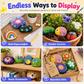 🎨 PROMO FLASH : 50% DE RÉDUCTION ! Kit de Peinture sur Galets et Coquillages – Peintures Fluorescentes & Matériaux Naturels for Éveiller la Créativité des Enfants ✨