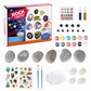 🎨 PROMO FLASH : 50% DE RÉDUCTION ! Kit de Peinture sur Galets et Coquillages – Peintures Fluorescentes & Matériaux Naturels for Éveiller la Créativité des Enfants ✨