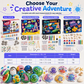 🎨 PROMO FLASH : 50% DE RÉDUCTION ! Kit de Peinture sur Galets et Coquillages – Peintures Fluorescentes & Matériaux Naturels for Éveiller la Créativité des Enfants ✨