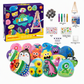 🎨 PROMO FLASH : 50% DE RÉDUCTION ! Kit de Peinture sur Galets et Coquillages – Peintures Fluorescentes & Matériaux Naturels for Éveiller la Créativité des Enfants ✨