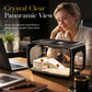 🐠 PROMO FLASH : 50% DE RÉDUCTION ! Aquarium de Bureau Transparent – Vue Panoramique & Couvercle Multifonction for Une Touche de Nature Apaisante sur Votre Bureau