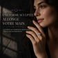 🌙 -50 % ! ✨ Bague vintage gothique en pierre de lune croissant – finition platine, sertissage à griffes en forme de V, pavé brillant et confort ergonomique – élégance mystique pour tous les jours 💍