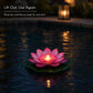 🪷 Économisez 50 % ! 💡 Lumières flottantes en forme de lotus – Étanches, à LED et prêtes à être mises dans un bassin