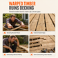Multi-Angle Deck Straightener and Wood Board Adjuster Flooring Tool for Woodworking