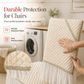 Modern Minimalist Dining Tablecloth and Chair Cover Set Household Table Cover and Chair Cushion Protector