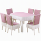 Modern Minimalist Dining Tablecloth and Chair Cover Set Household Table Cover and Chair Cushion Protector