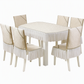 Modern Minimalist Dining Tablecloth and Chair Cover Set Household Table Cover and Chair Cushion Protector