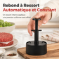 🍔🥩 Presse à Hamburgers Ronde et Moule à Galettes – Ressort à Rappel, Démoulage Facile et Forme Parfaite