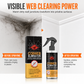 📢📢50% DE RÉDUCTION !! ⏰Spray Anti-Toiles d’Araéignée & Nettoyant Mural pour Plafonds, Coins et Surfaces – Sans Abrasion