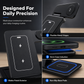 15W Foldable 3 in 1 Magnetic Wireless Charging Station and Desktop Phone Stand