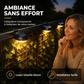 ☀️ 50% DE RÉDUCTION ✨ Lampe Solaire LED pour Gouttière et Mur Sans Câblage, Éclairage Extérieur à Détection Crépusculaire💡