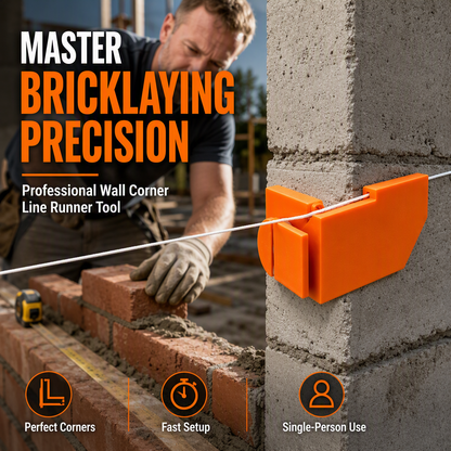 📢📢50% DE RÉDUCTION !! ⏰ Pinces À Angle Droit pour Ligne de Maçonnerie – Tendeur de Fil & Fixation de Briques pour Chantier