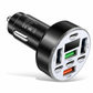⏳ Offre limitée –50% ⏰ Chargeur Voiture Rapide 40W 8-en-1 avec Affichage Tension Numérique – 4 USB & 4 PD 🚗⚡️