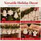 📢📢50% DE RÉDUCTION !! ⏰ Lot de 8 Rondelles de Bois Sculptées – Ornements Suspendus Sapin de Noël avec Cordes en Chanvre