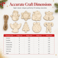 📢📢50% DE RÉDUCTION !! ⏰ Lot de 8 Rondelles de Bois Sculptées – Ornements Suspendus Sapin de Noël avec Cordes en Chanvre