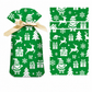 📢📢50% DE RÉDUCTION !! ⏰ Sachets Cadeaux de Noël à Cordon avec Ruban